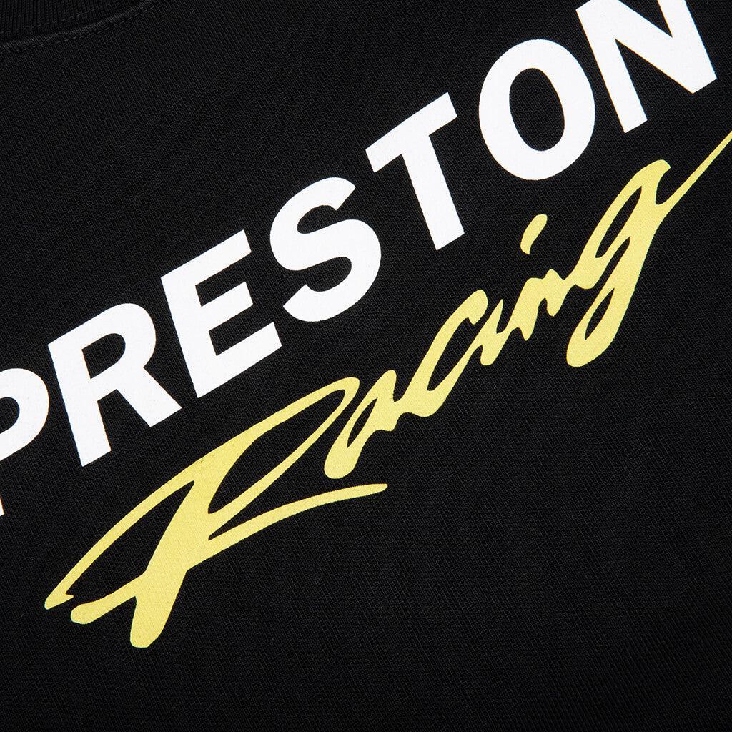 Preston Racing Crewneck - Black/White Male Product Image