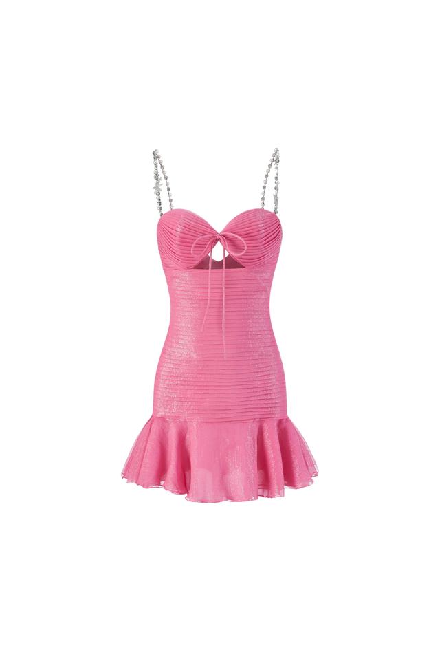 Angelina Dress (Pink) (Final Sale) Product Image