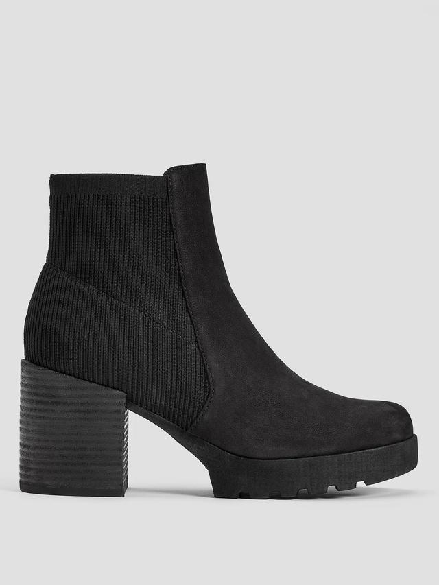 EILEEN FISHER Farrah Tumbled Nubuck Bootiefemale Product Image