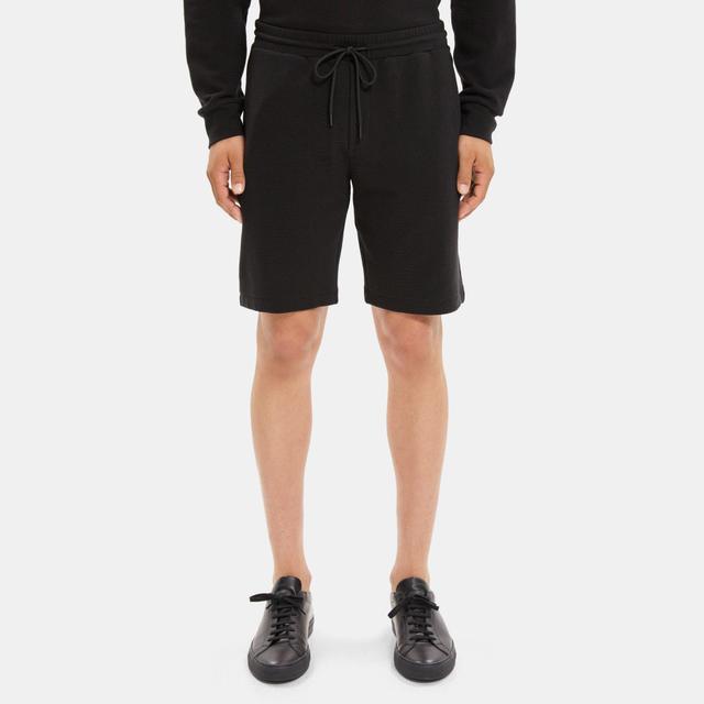 Stretch Cotton Terry Essential Short | Theory Outlet Product Image