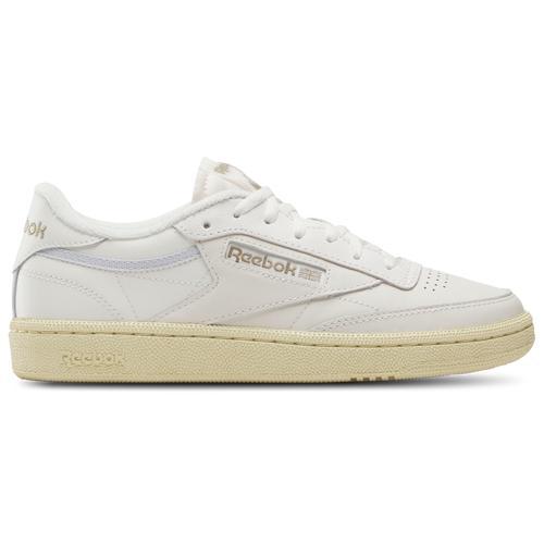 Reebok Womens Club C 85 - Running Shoes Chalk/Weathered White/Moon Product Image