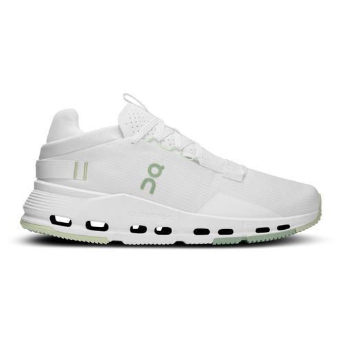 On Womens On Cloudnova 2 - Womens Running Shoes White/Green Product Image