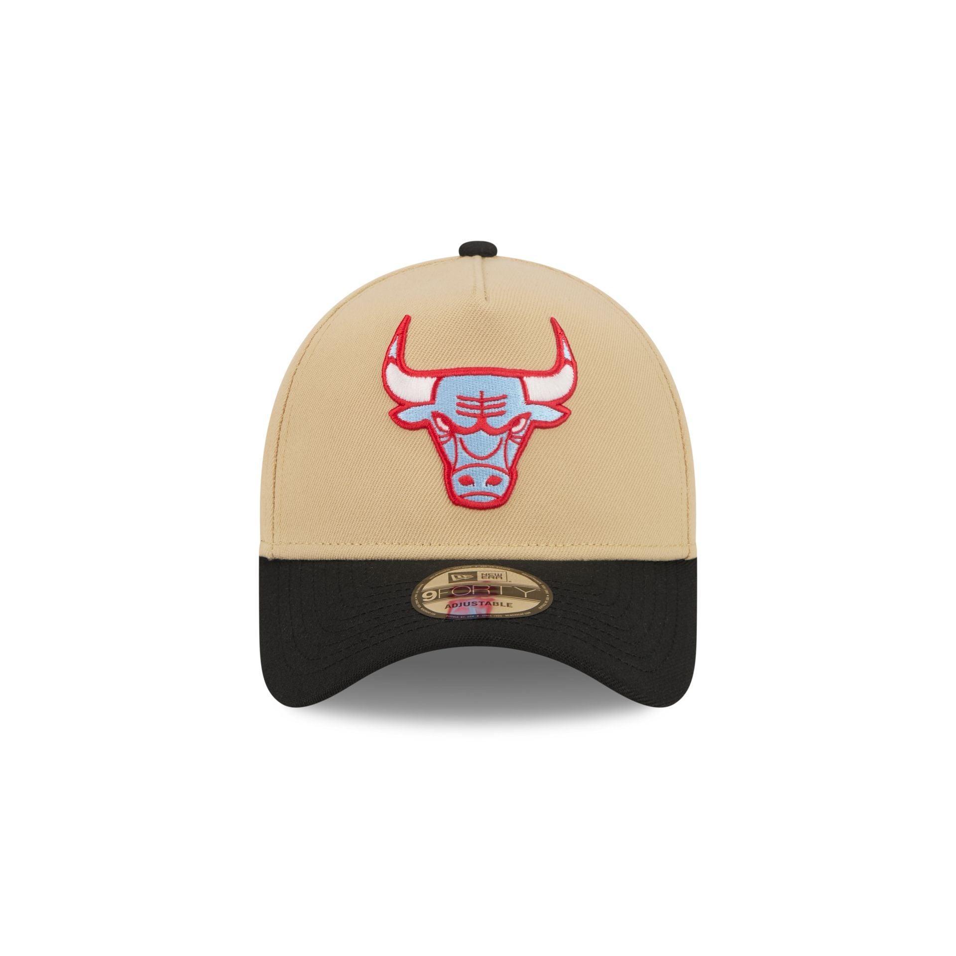 Chicago Bulls City Side Patch 9FORTY A-Frame Snapback Hat Male Product Image