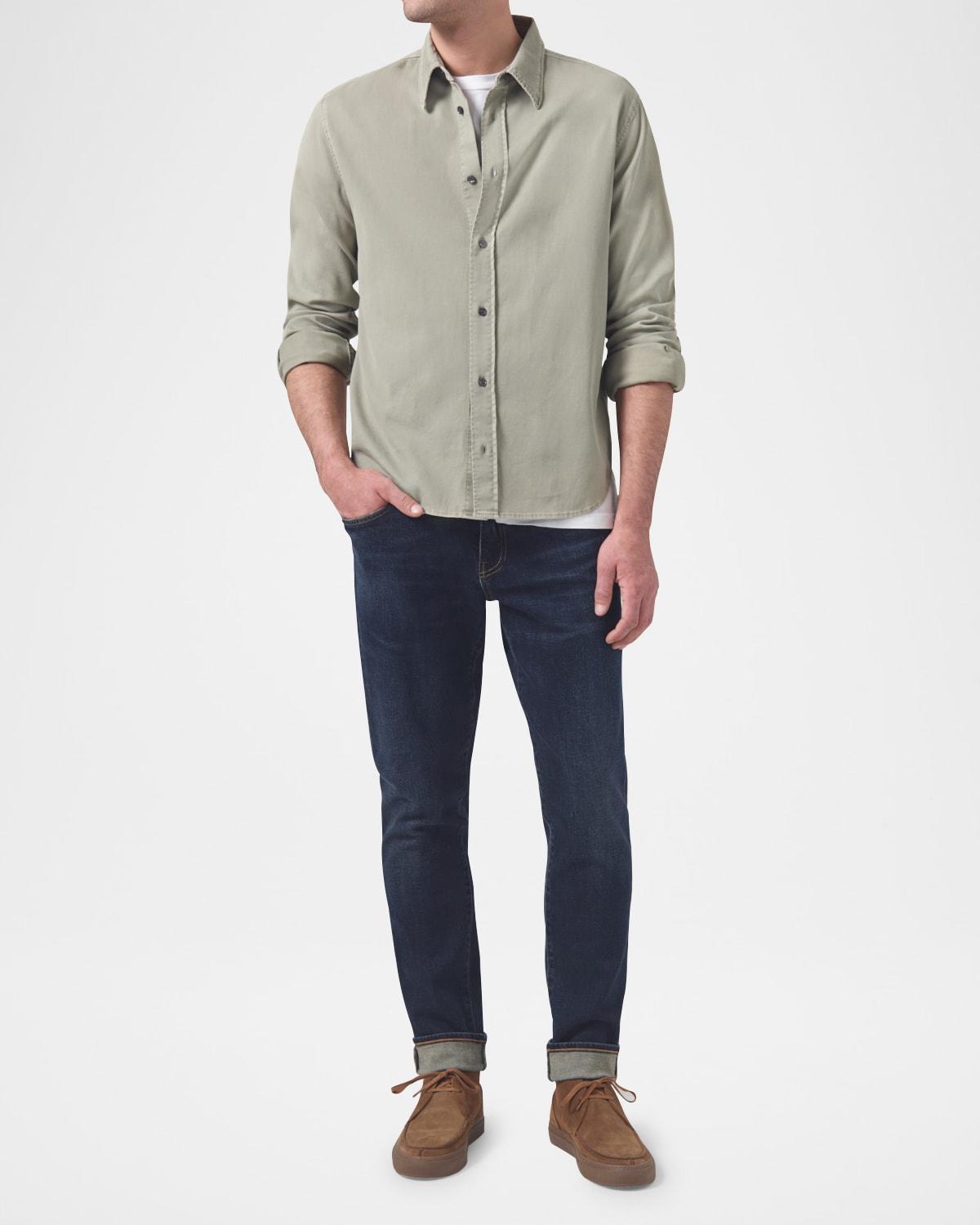 Mens London in Prospect Cashmere Denim Jeans product image