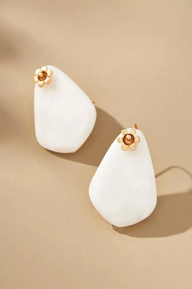 Stone Drop Earrings Product Image