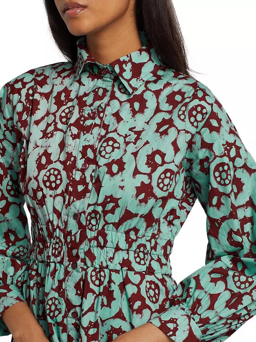 Gbemi Printed Shirtdress Product Image