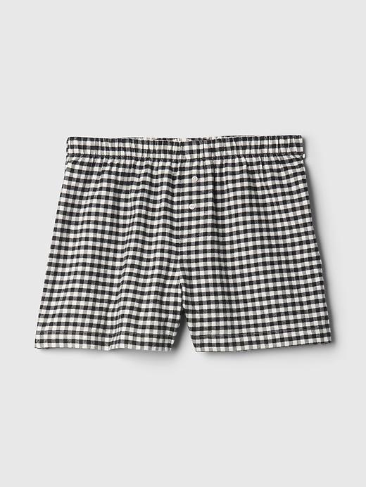 Flannel PJ Boxer Shorts Product Image