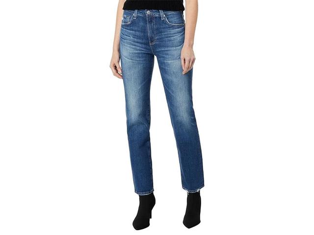 AG Jeans Saige High-Rise Straight in 14 Years Metaphor (14 Years Metaphor) Women's Jeans Product Image