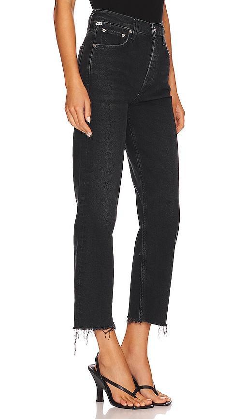 Citizens of Humanity Florence Wide Straight in Black. - size 32 (also in 26, 27, 28, 33) Product Image