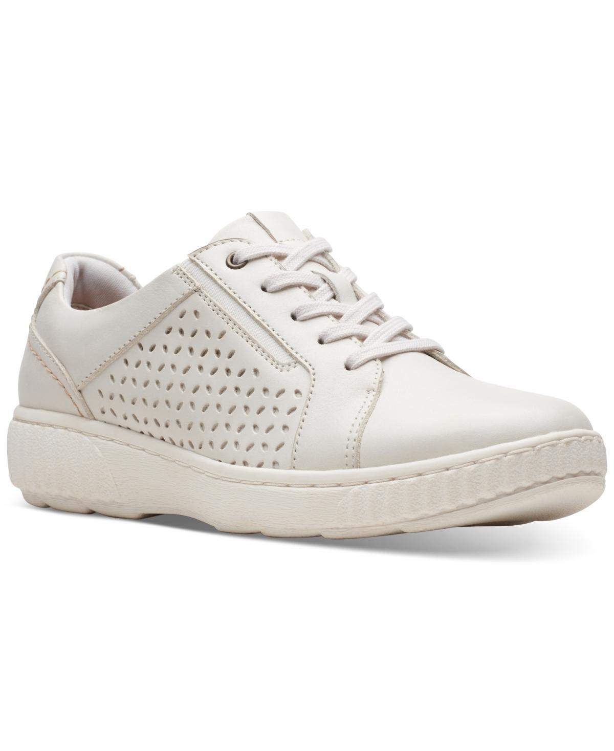 Clarks Womens Caroline Ella Lace-Up Slip-On Sneakers Product Image