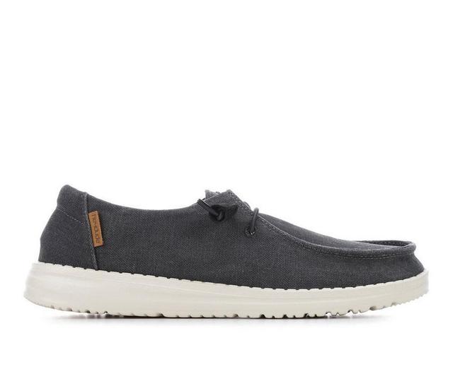 Women's HEYDUDE Wendy Chambray Casual Shoes Product Image