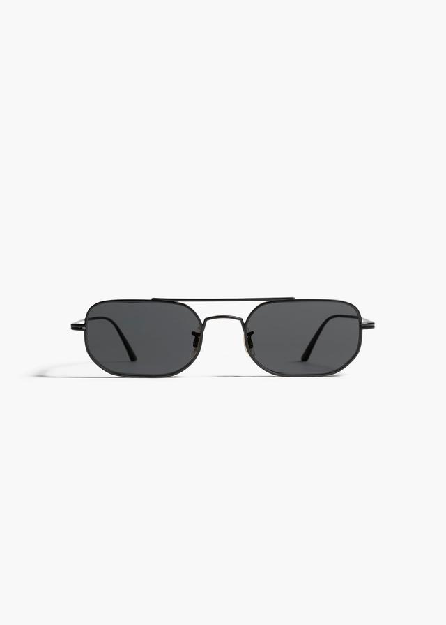 KHAITE x Oliver Peoples 1989C in Matte Black and Grey Product Image