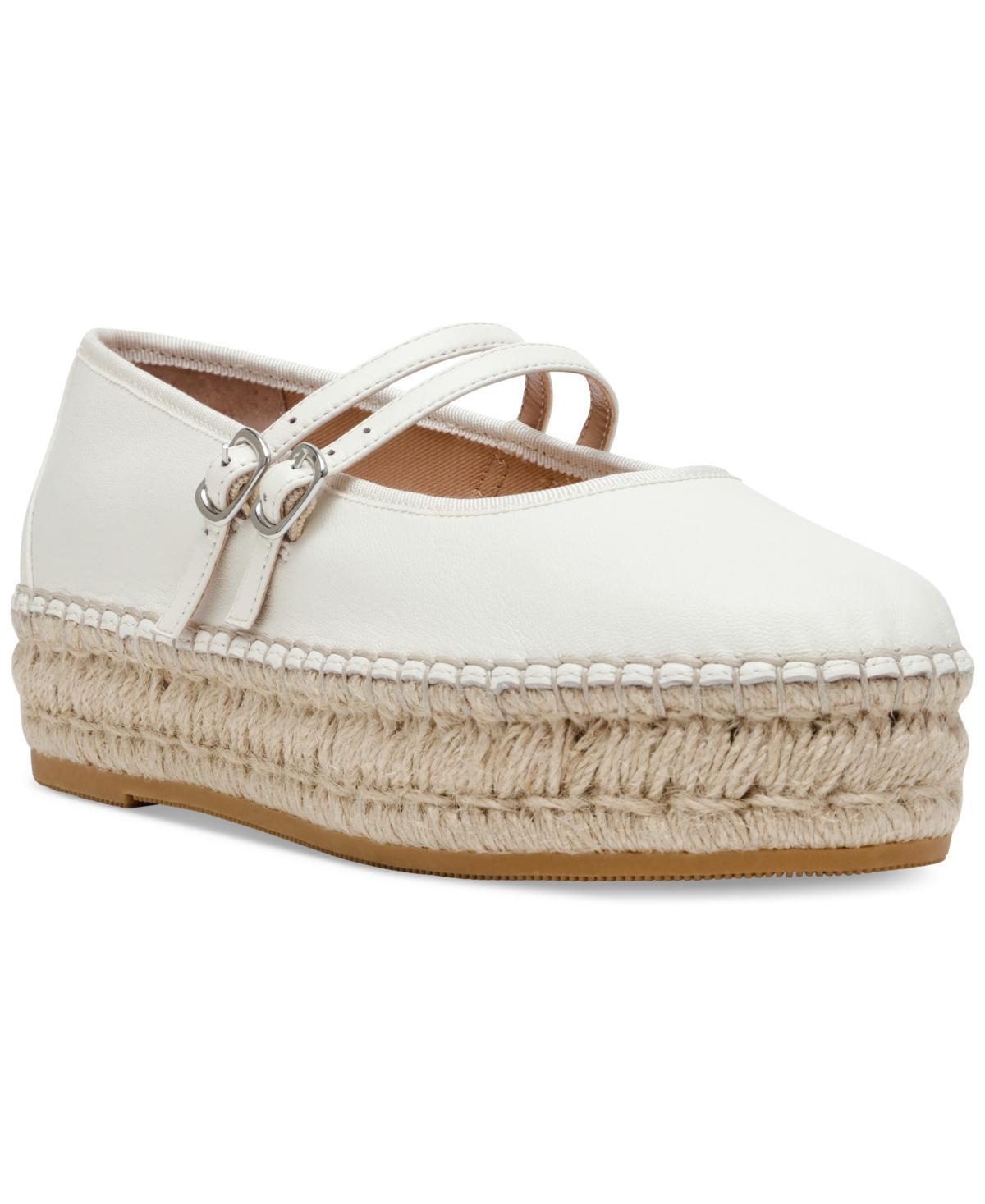 Steve Madden Womens Brinn Mary Jane Platform Espadrille Flats Product Image