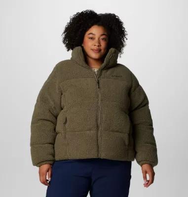 Columbia Women's Puffect Sherpa Jacket - Plus Size- Product Image