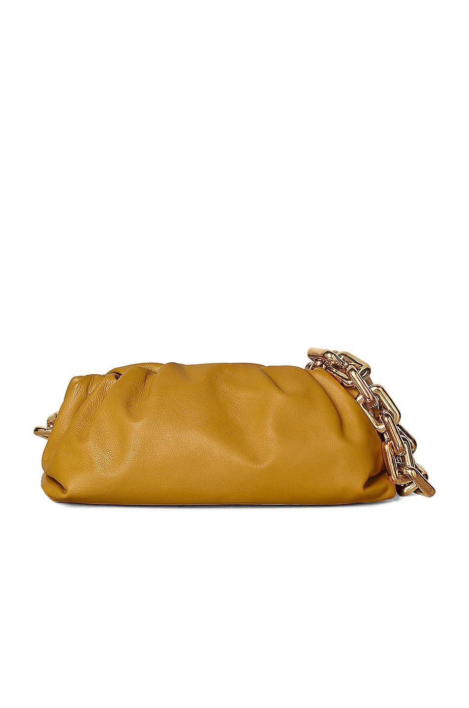 Bottega Veneta The Chain Pouch Bag in Brown Product Image