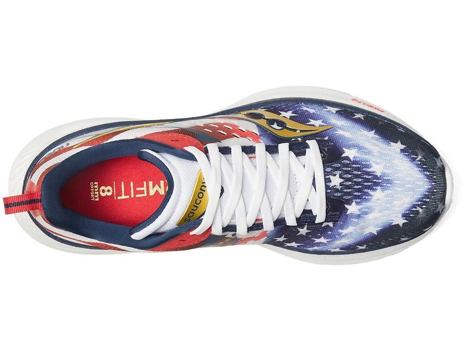 Saucony Ride 17 (Stars/Stripes) Women's Shoes Product Image