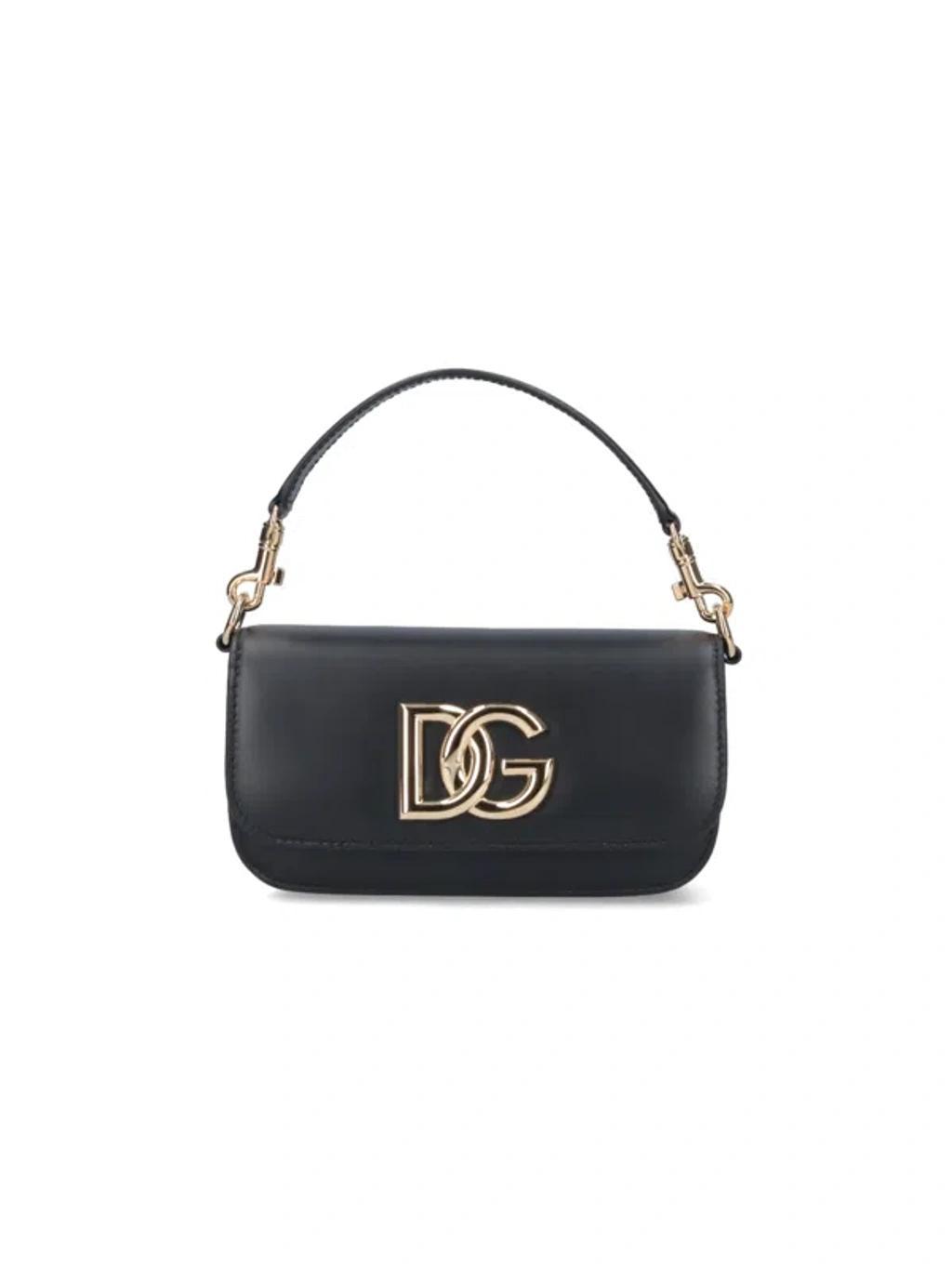 Dg Crossbody Bag In Black   Product Image