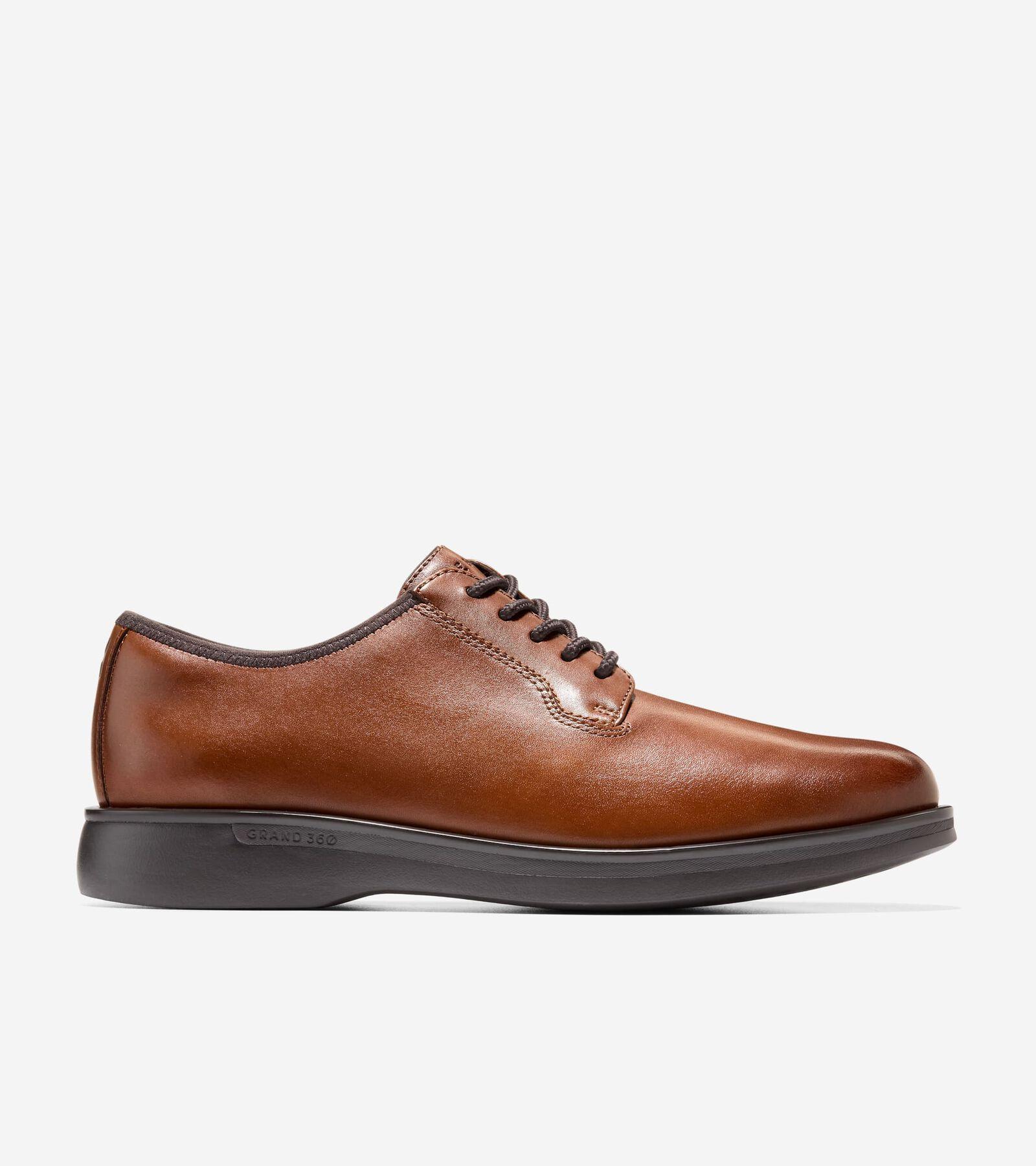 Cole Haan Mens Grand Ambition Postman Oxfords - Brown Size 12 Product Image