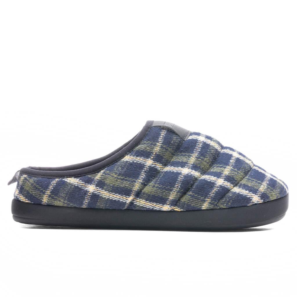 Scuff Flannel Slippers - Green Male Product Image