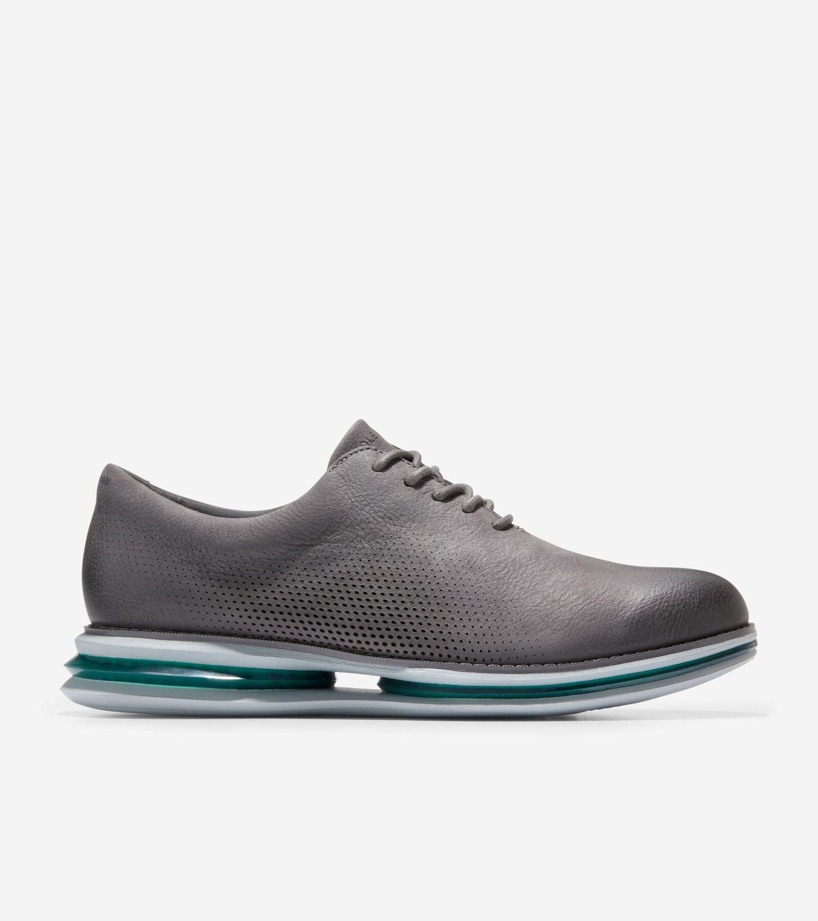 Cole Haan Mens riginal Grand Energy Twin Oxford Shoes - Grey Size 10 Product Image