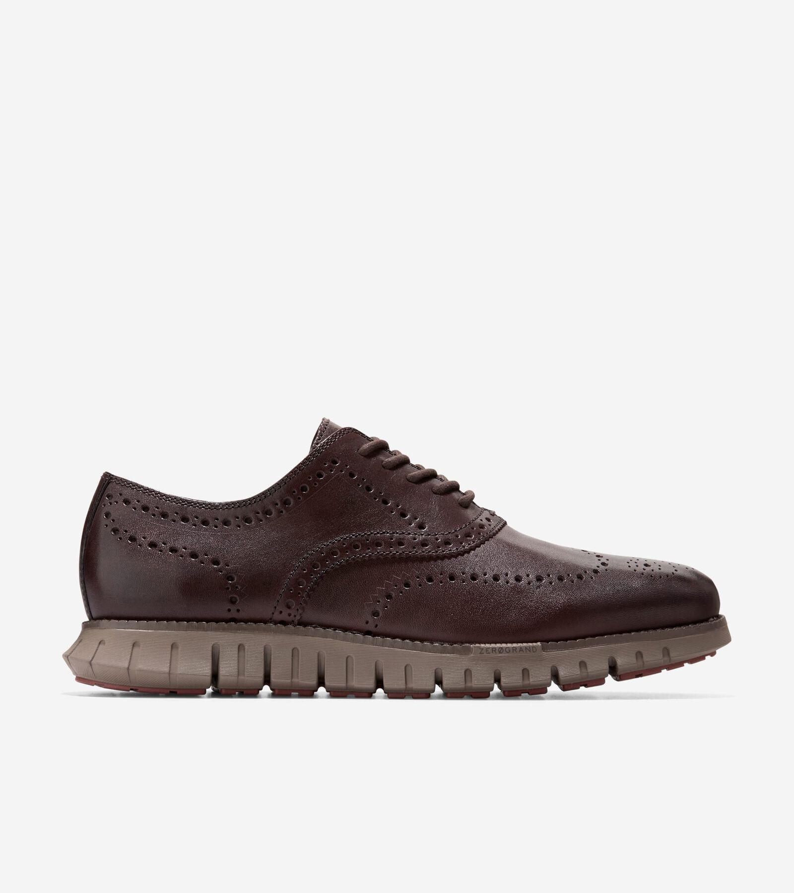 Cole Haan Mens ZERGRAND Remastered Wingtip Leather Oxfords Product Image