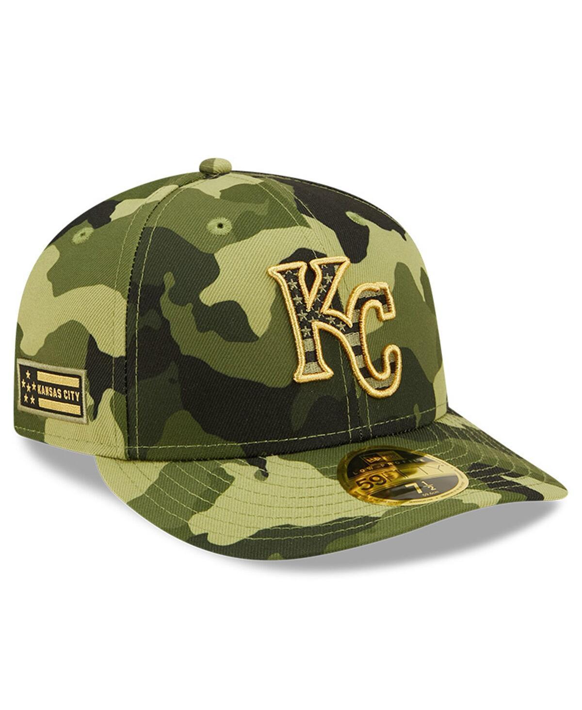 Mens New Era Camo Kansas City Royals 2022 Armed Forces Day On-Field Low Profile 59FIFTY Product Image