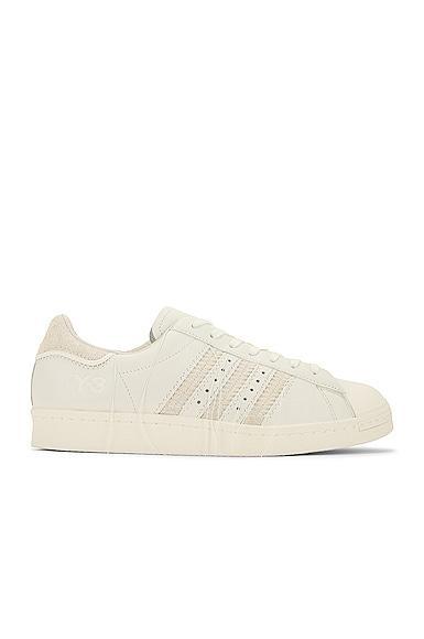 Y-3 Yohji Yamamoto Superstar in Ivory Product Image