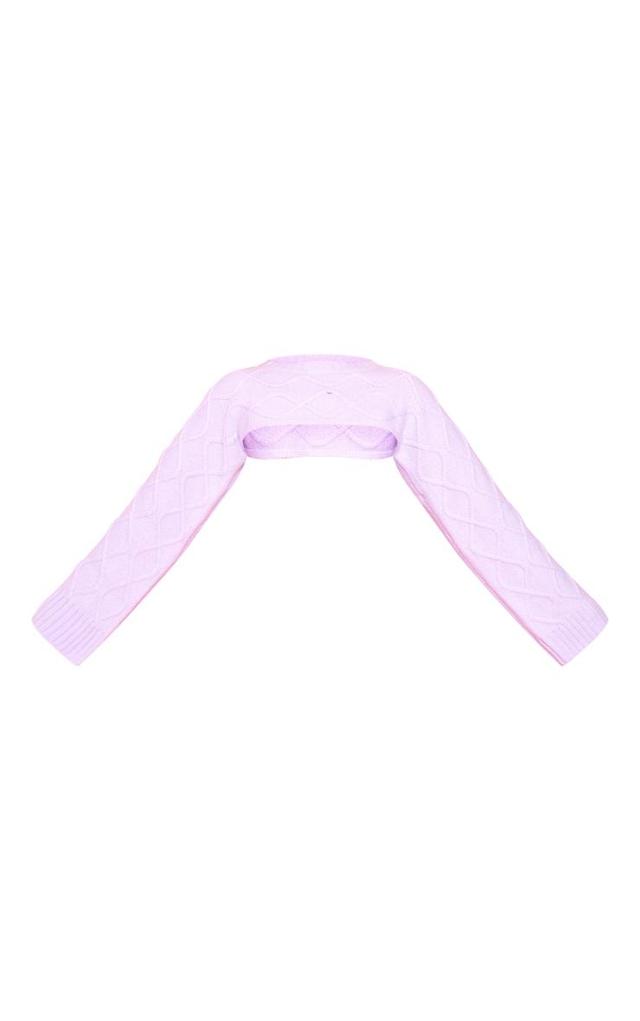 Lilac Luxe Knit Sleeves Product Image