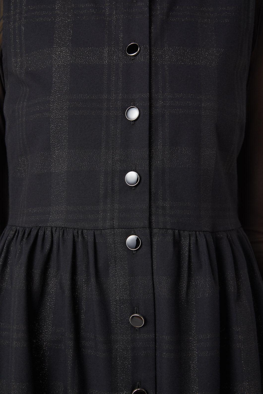 High Society Tartan Pinny Dress Product Image