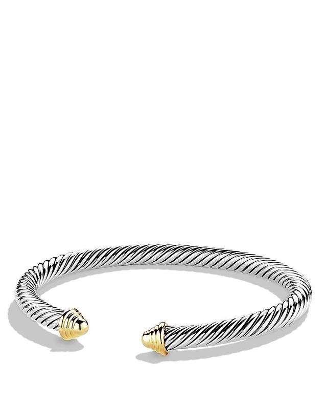 Womens Cable Classics Bracelet in Sterling Silver Product Image