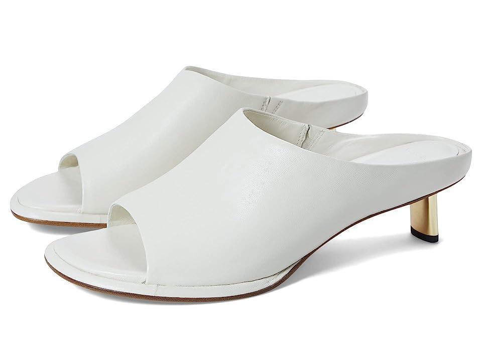 Womens Ezzy Leather Mules - Milk - Size 6 - Milk - Size 6 Product Image