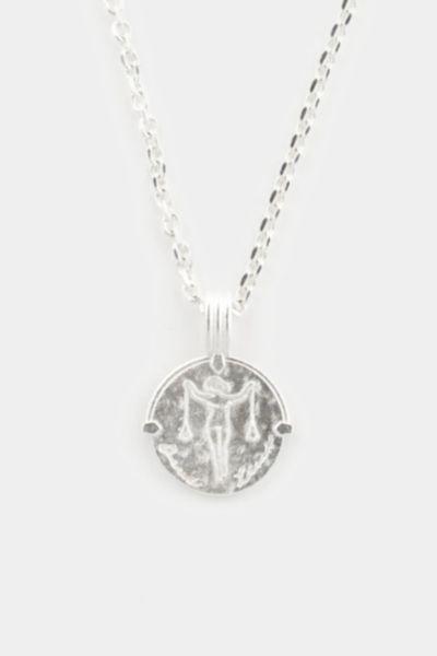 Deux Lions Jewelry Sterling Silver Zodiac Necklace Mens at Urban Outfitters Product Image