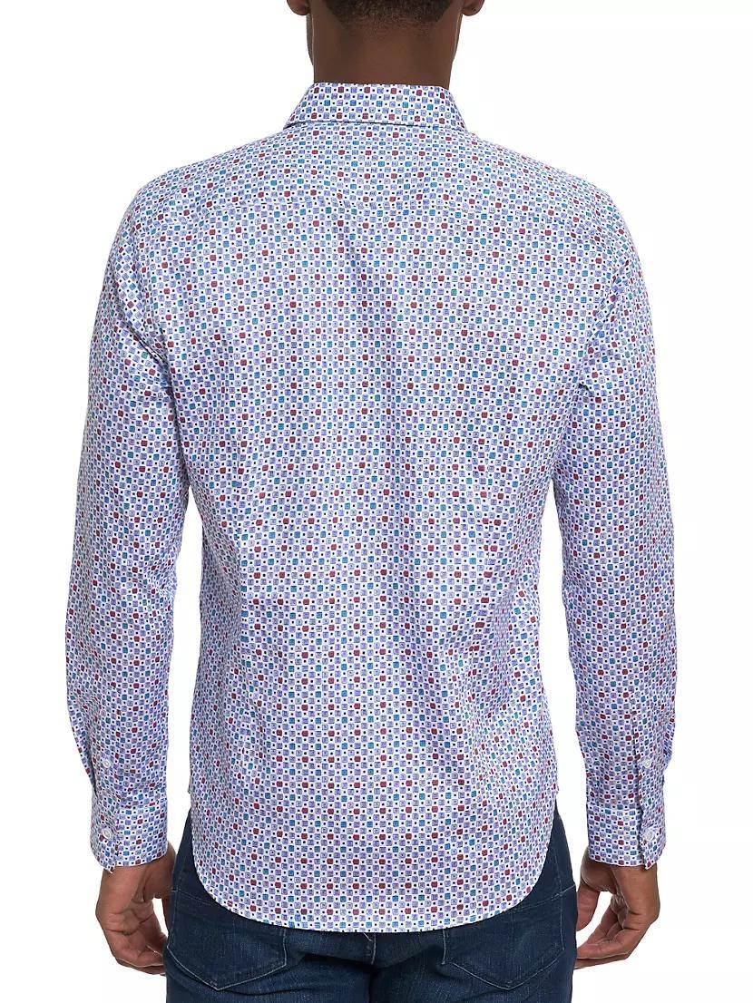 Favre Geometric Button-Front Shirt Product Image