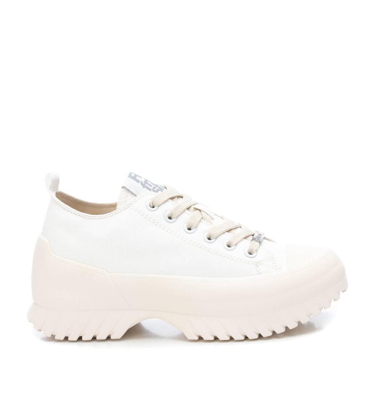 Womens Canvas Platform Sneakers By Xti Product Image