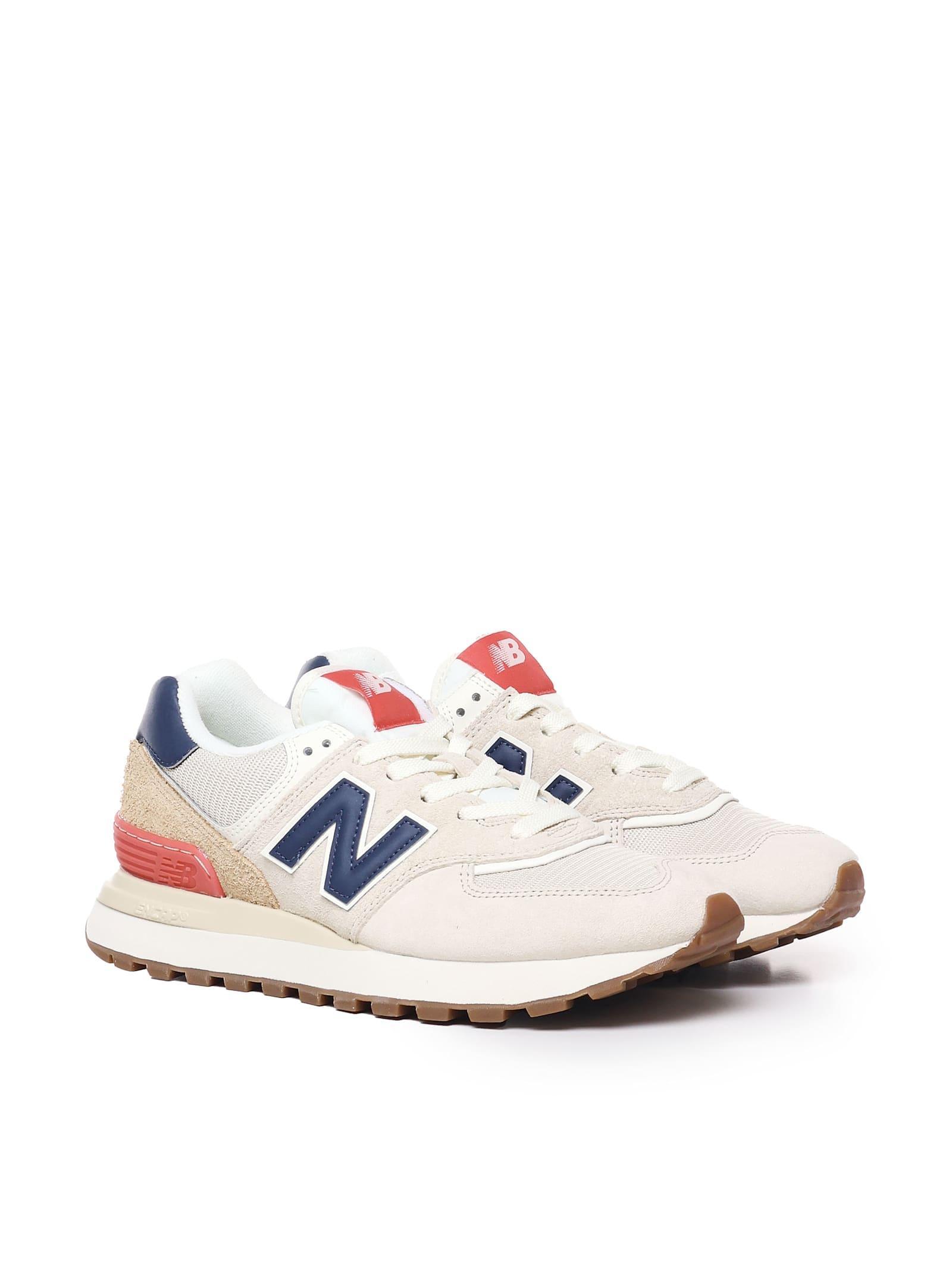 NEW BALANCE Sneakers Lifestyle U574 In Grey-tan-red Product Image