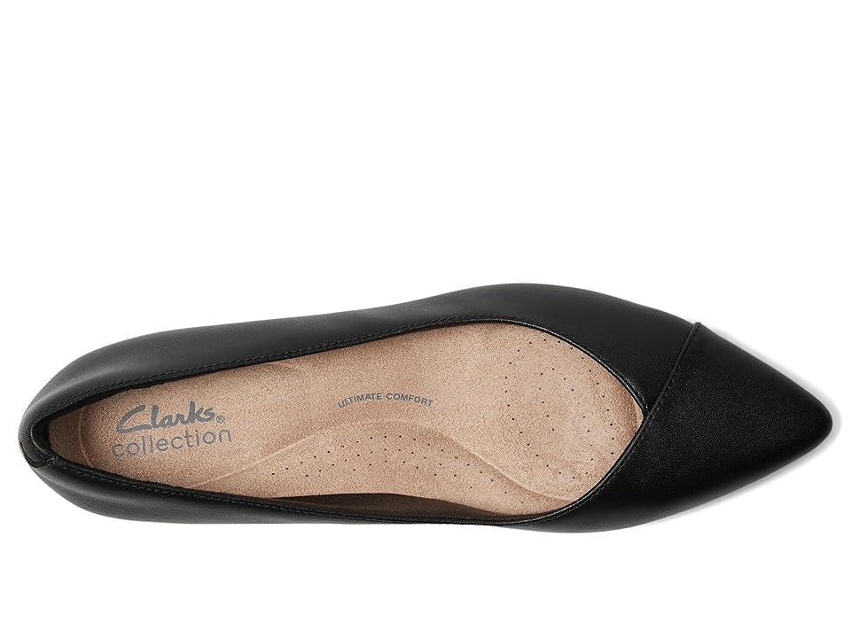 Clarks Natalyn Wish Leather) Women's Flat Shoes Product Image