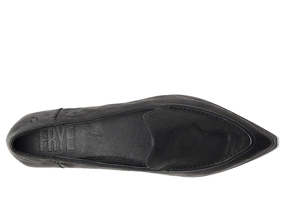 Kenzie Leather Moc-Toe Loafers Product Image