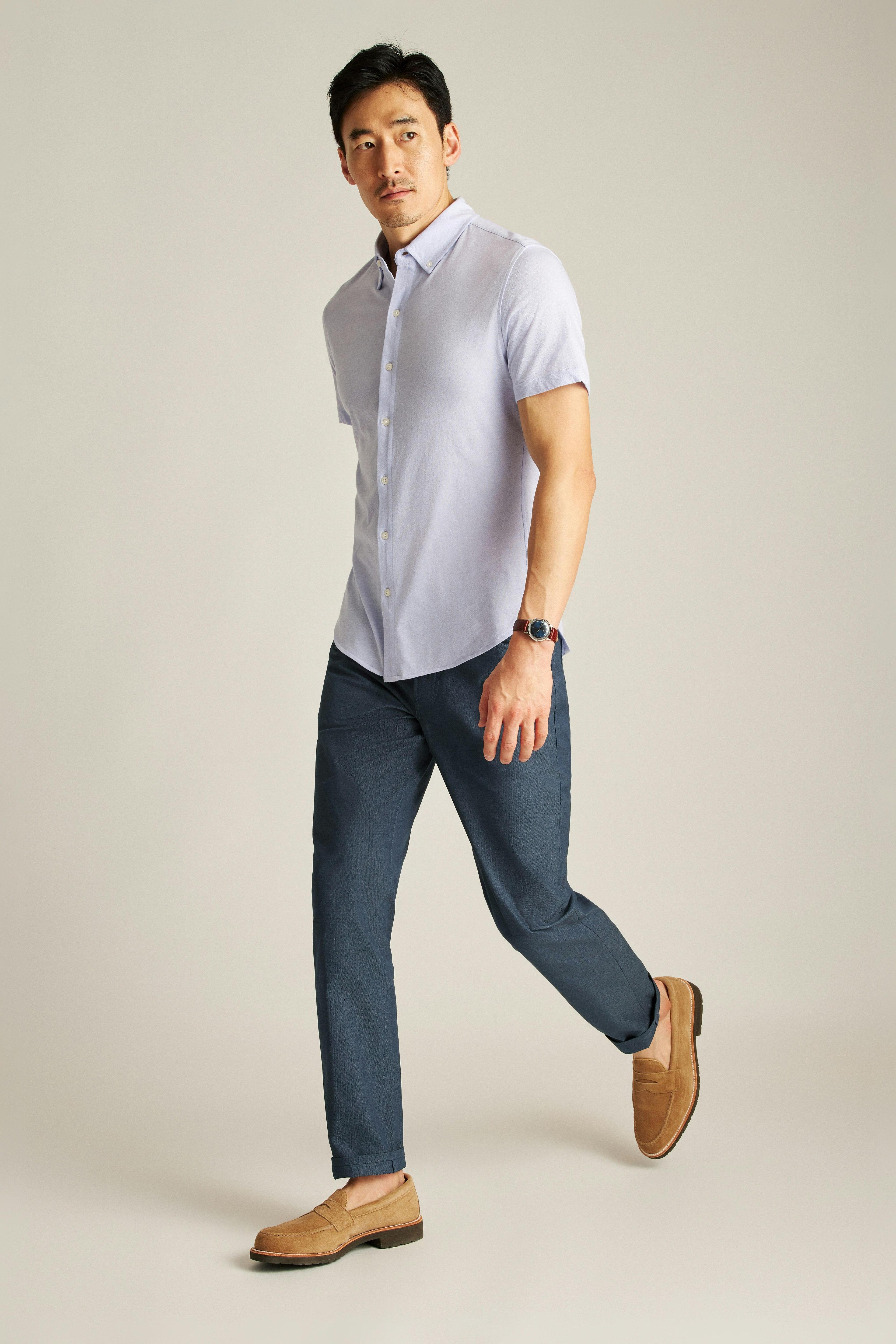 Herringbone 5-Pocket Pants Product Image