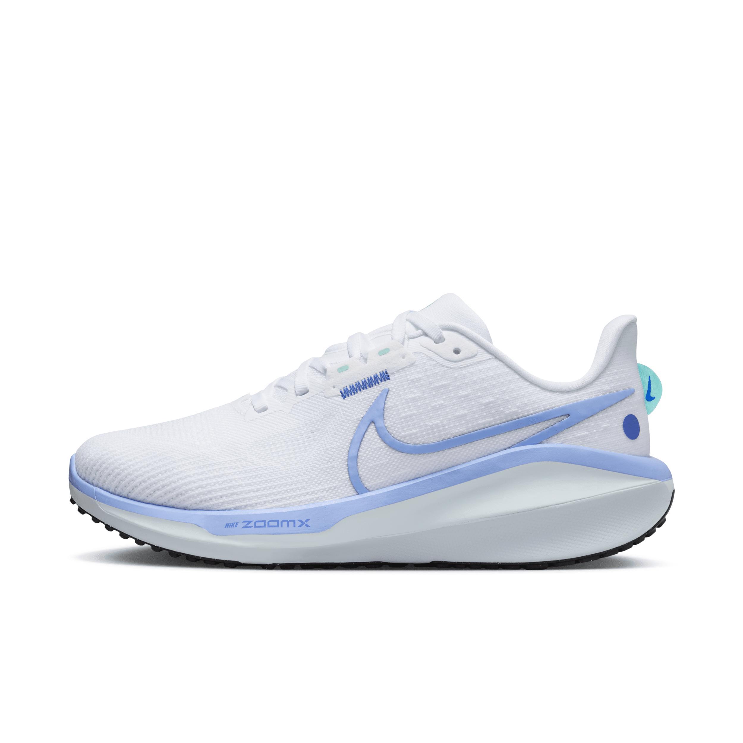 Nike Womens Nike Vomero 17 - Womens Shoes White/Royal Pulse/Glacier Blue Product Image