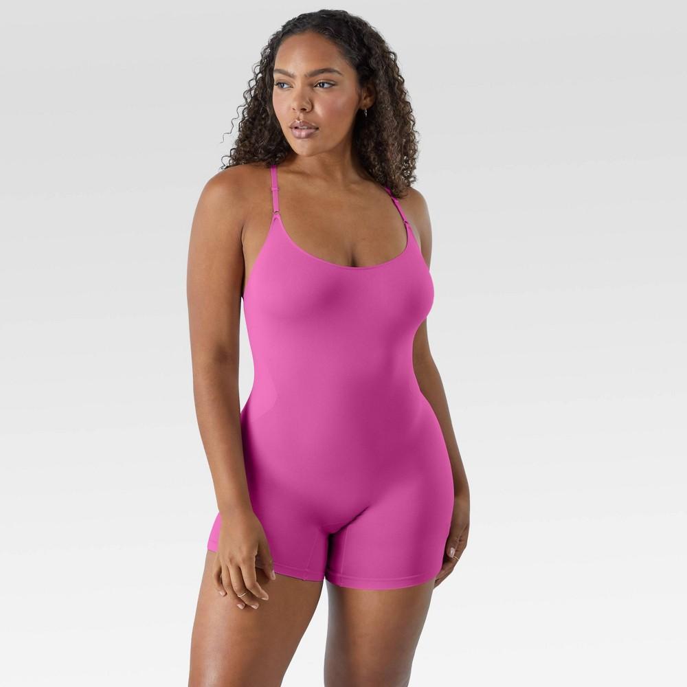 Maidenform Womens M-Collection Romper MST007 - Magenta L Product Image