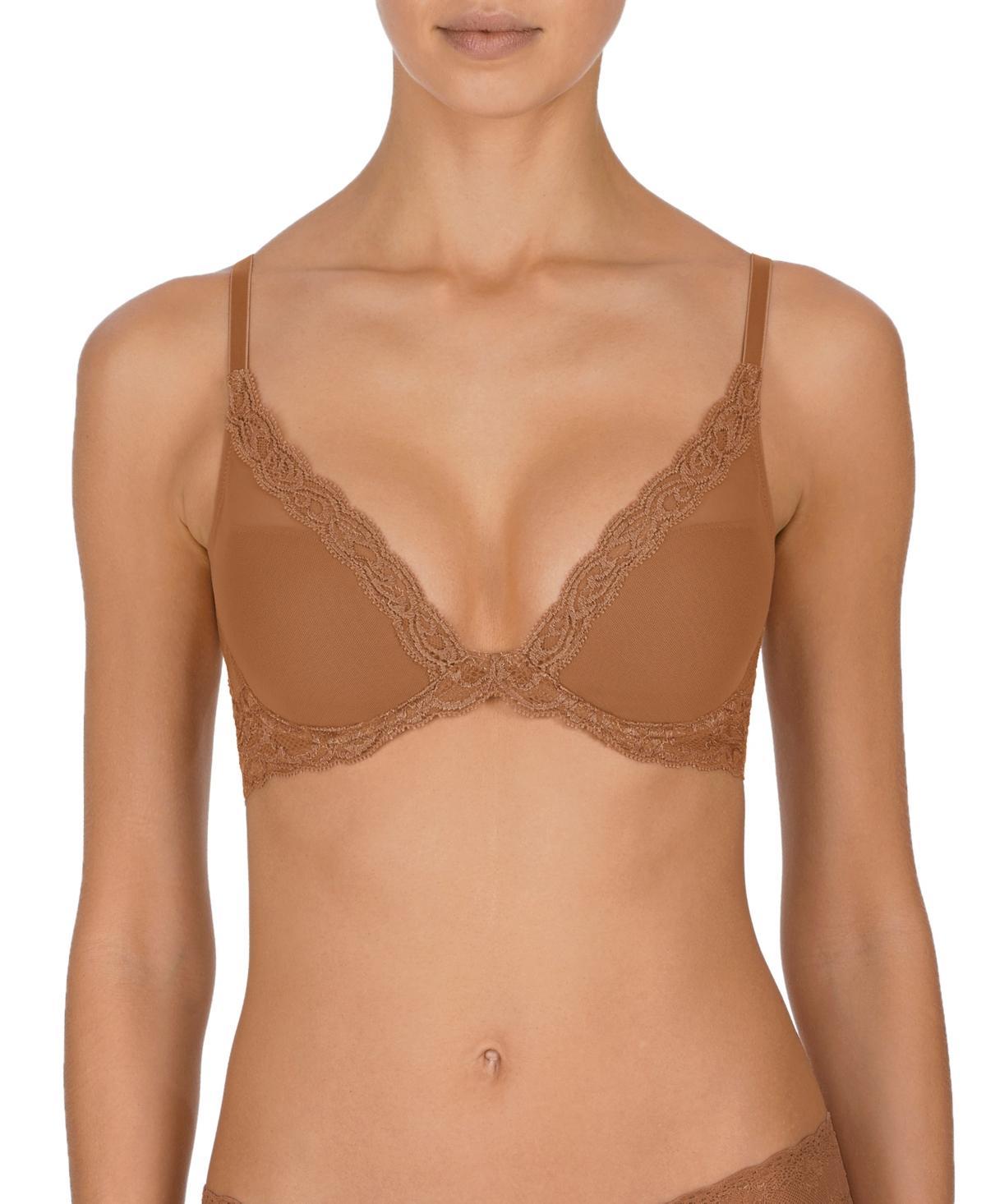 Womens Feathers Plunge T-Shirt Bra Product Image