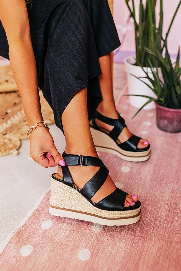 Maine Way Espadrille In Black Product Image