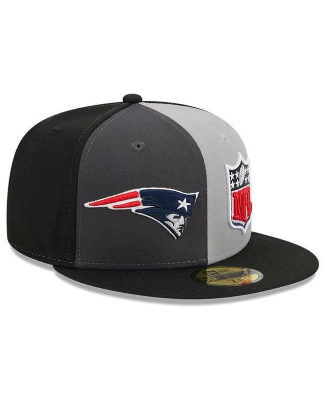 Mens New Era Gray New England Patriots 2023 Sideline 59FIFTY Fitted Hat - Gray Product Image