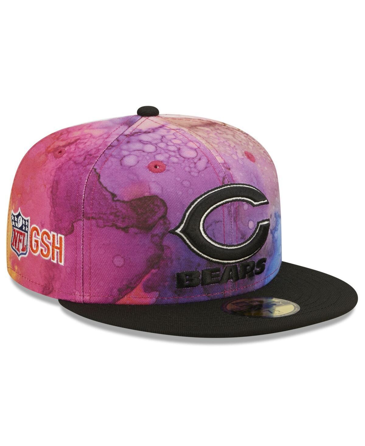 Mens New Era Pink Chicago Bears 2022 Nfl Crucial Catch 59FIFTY Fitted Hat - Pink Product Image