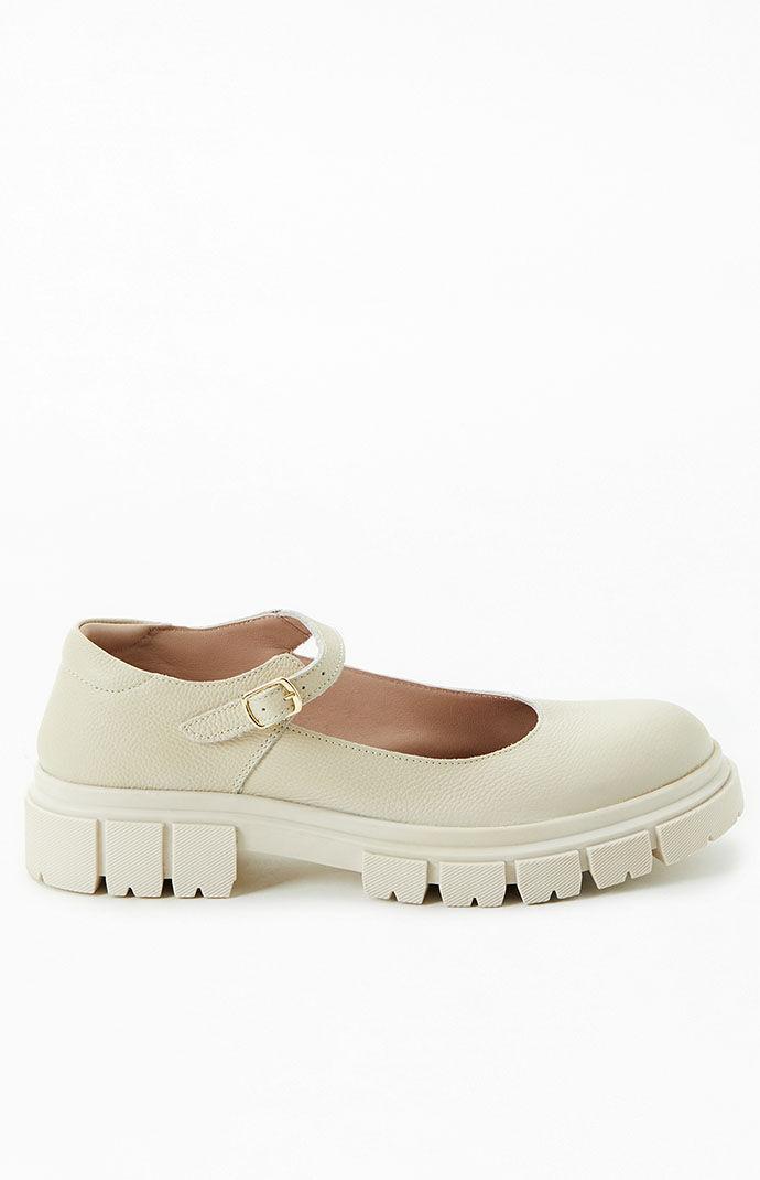 Seychelles Alley Cat (Off-White Leather) Women's Shoes Product Image