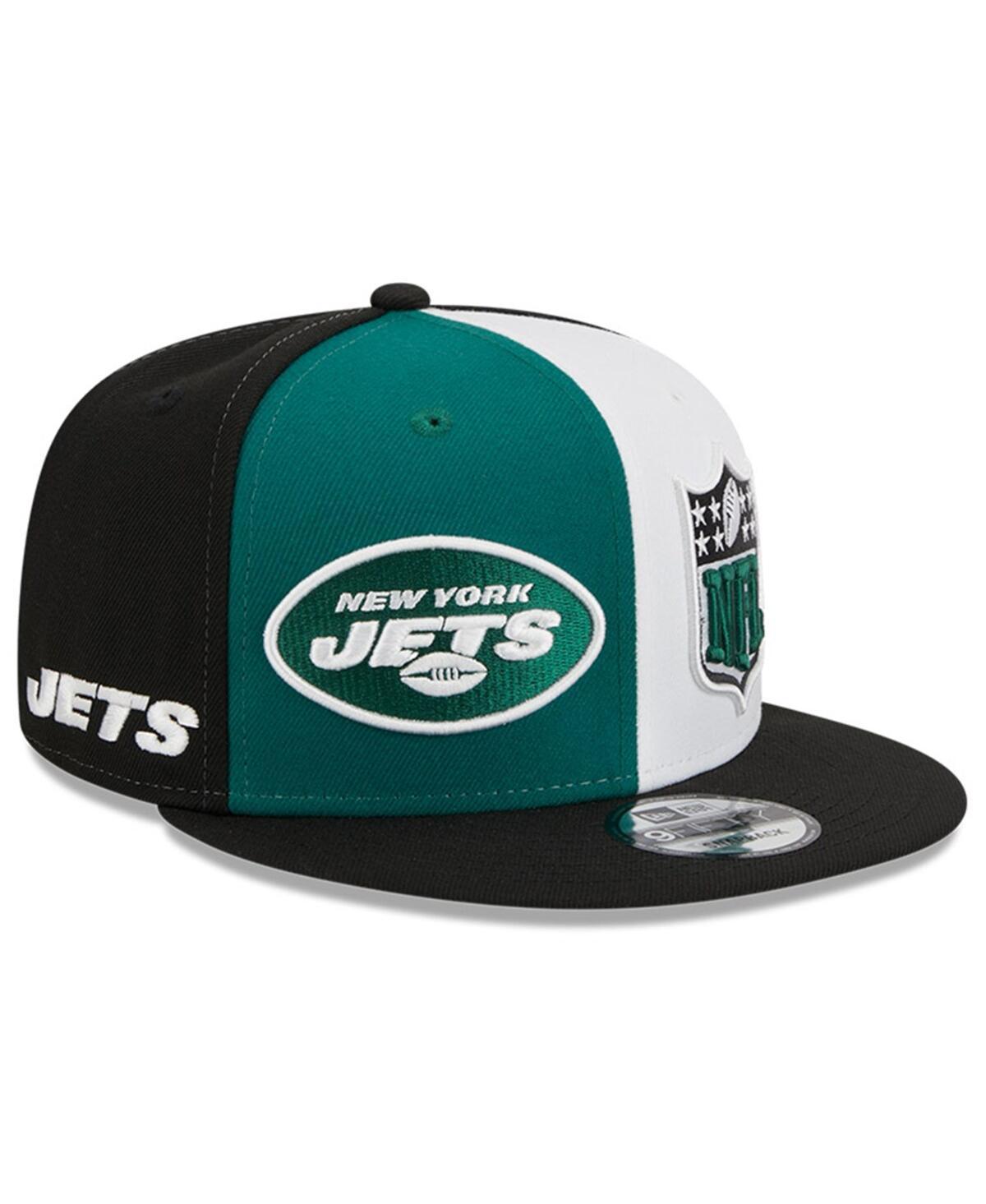 Mens New Era /Black New York Jets 2023 Sideline 9FIFTY Snapback Hat Product Image