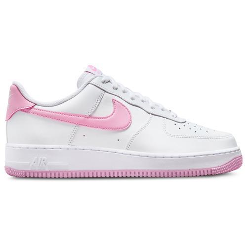 Nike Mens Nike Air Force 1 Low 07 - Mens Shoes Pink Rise/White/White Product Image