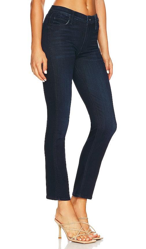 MOTHER The Mid Rise Dazzler Ankle in Now Or Never - Denim-Dark. Size 24 (also in 27). Product Image