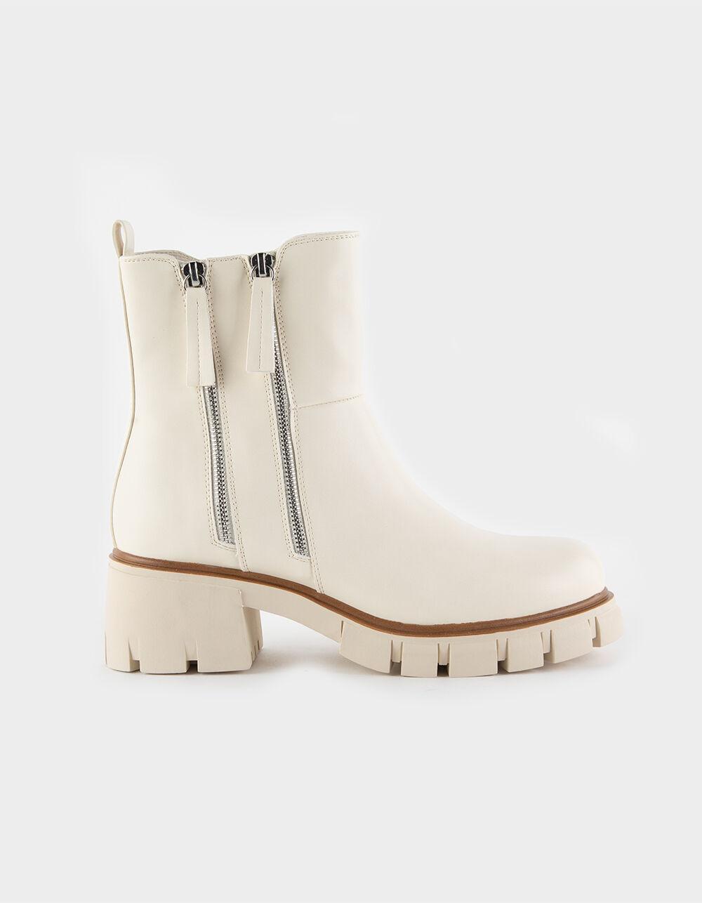 MIA Rohen Double Zip Chelsea Womens Boots Product Image