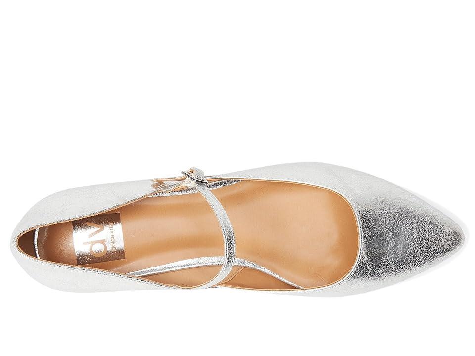 DV Dolce Vita Dapper P (Silver Pearl) Women's Flat Shoes Product Image